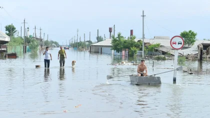 Два затопленных села в Туркестанской области планируют перенести