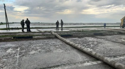 2 млн кубометров воды откачали за сутки в Туркестанской области