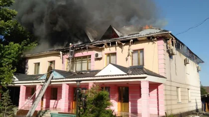 Общественная баня горела в Туркестанской области