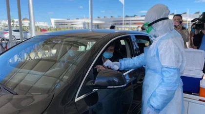 Астанчане могут сдать тест на COVID-19, не выходя из авто