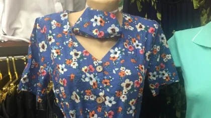 «Кавид-мода»: на шымкентских прилавках появились «противокоронавирусные» платья
