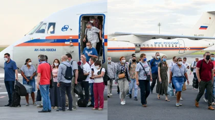 Российские врачи прибыли в Казахстан для оказания помощи в борьбе с коронавирусом
