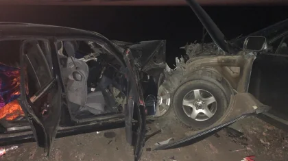 Два человека погибли в результате аварии в Карагандинской области