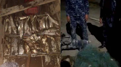 Браконьеров задержали на берегу Сырдарьи