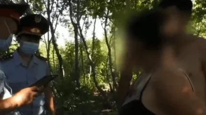 Двое астанчан устроили алкогольный пикник на природе