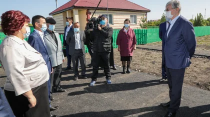 Касым-Жомарт Токаев встретился с переселенцами из трудоизбыточных регионов в СКО