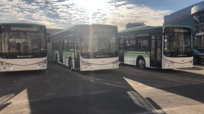 170 купленных китайских автобусов с июня простаивают в Атырау