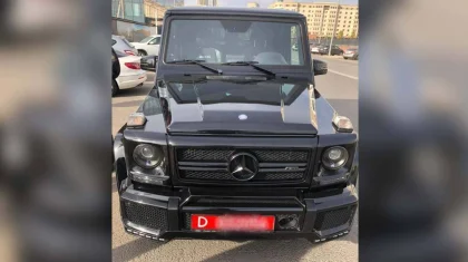 Gelandewagen разъезжал с подложными дипломатическими номерами в Нур-Султане