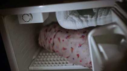 14-летняя россиянка родила и спрятала ребенка в морозилке