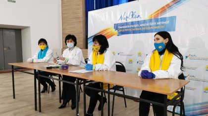 Сельчанам рассказали о семи приоритетных направлениях партии «Nur Otan»
