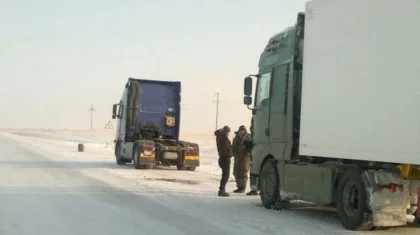 Иностранцы едва не замерзли в степи в Павлодарской области