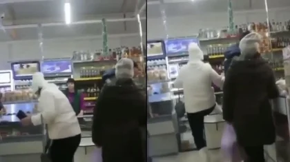 Драку между женщинами в магазине сняли на видео в Уральске