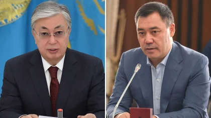 Садыр Жапаров позвонил Касым-Жомарту Токаеву