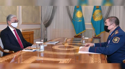 Казахстанские полицейские поблагодарили Президента за повышение зарплаты и улучшение соцпакета