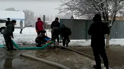 Три села подтопило в Алматинской области
