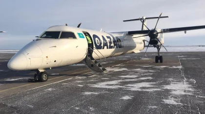 Взлет самолета авиакомпании Qazaq Air пришлось прервать в Нур-Султане