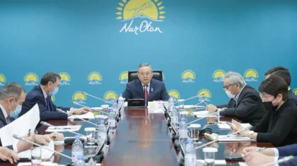Коррупционеры грабят детей и больных, заявили в РОСПК «Nur Otan»