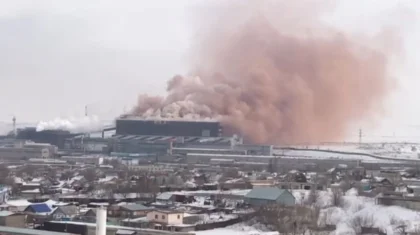 «Устраивают геноцид»: на видео сняли выбросы с предприятия «АрселорМиттал Темиртау»