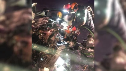 Женщина выехала на встречку и погибла в страшной аварии в Костанайской области