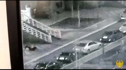 Соседи спугнули грабителя, напавшего на астанчанку во дворе жилого дома