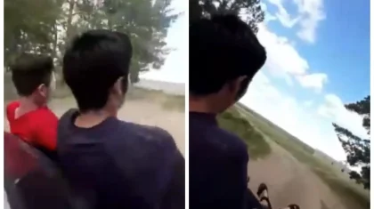 Дети прокатились на капоте авто в Актобе. Один из них упал и попал в больницу