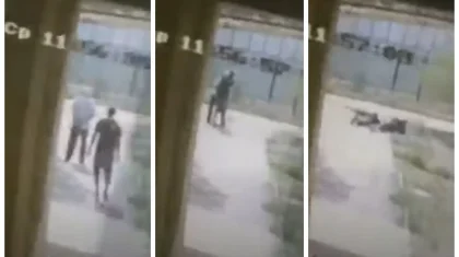 Подошел сзади, душил и повалил: ограбление пенсионера попало на видео в Атырау