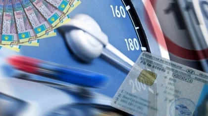 Нарушившего ПДД Талдыкорганца оштрафовали после публикации в соцсети