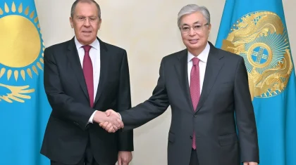 Касым-Жомарт Токаев встретился с Сергеем Лавровым