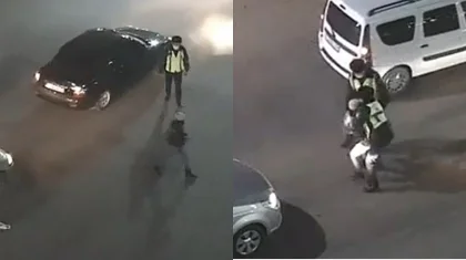 Девушка разбила стекла авто и остановки в Нур-Султане: ее задержали