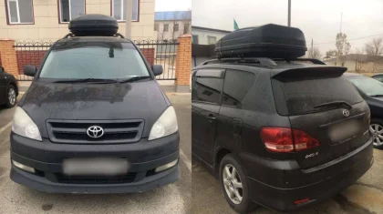 Зарегистрированный на три разных авто российский госномер найден в Атырауской области