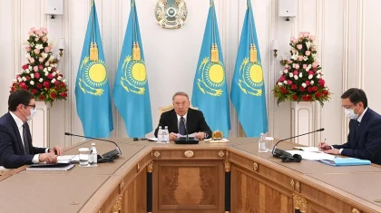 Нурсултан Назарбаев провел заседание Совета по управлению ФНБ «Самрук-Казына»