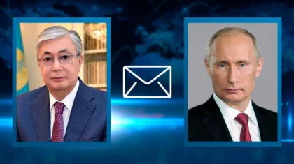 Токаев выразил соболезнования Президенту России в связи с катастрофой на шахте в Кемеровской области