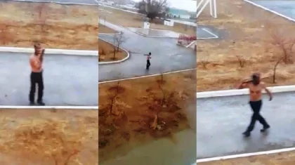 «Смотрите, маньяк!»: полуголый мужчина ворвался в школу-интернат в Атырауской области