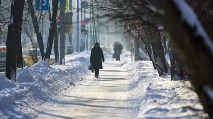 Морозы окрепнут в ближайшие дни в Казахстане