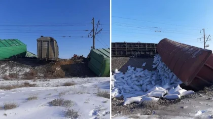 Движение на участке, где сошли с рельсов 12 вагонов, восстановлено