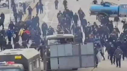 Видео беспорядков в Кызылорде и Талдыкоргане показало МВД