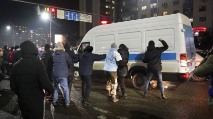 Участников массовых беспорядков в Алматы задержали полицейские