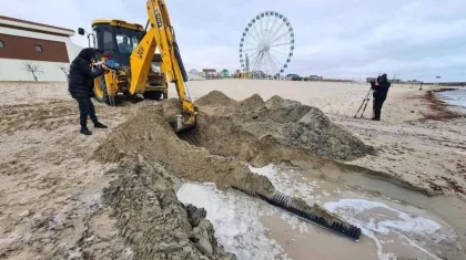 Сточные воды сбрасывала в Каспийское море частная компания в Актау