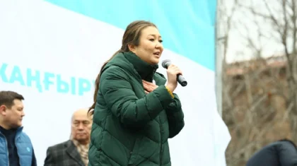 Динара Закиева: «AMANAT» – единственная партия в Казахстане, которая соблюдает гендерный баланс