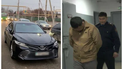 18 ножевых ранений и угнанная Toyota Camry: напавших на таксиста клиентов задержали в Алматы