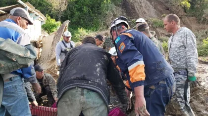 5-летняя девочка погибла во время оползня в Алматинской области