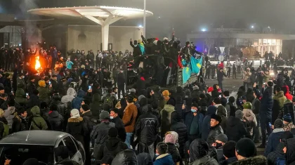 Участника январских беспорядков осудили в Шымкенте