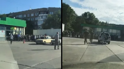 «Привет, 90-ые»: огромную очередь за сахаром сняли в Усть-Каменогорске