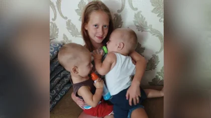 12-летняя девочка вытащила из огня годовалых близнецов в Шымкенте