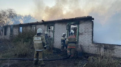 Борьба с пожарами: ситуация в Костанайской области к данному часу