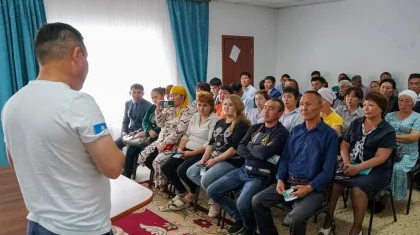 Завершился 40-дневный инфомарафон «Ауыл Аманаты» партии «AMANAT»