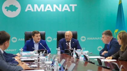 Партия «AMANAT» и Казахстанская федерация футбола будут совместно развивать массовый спорт