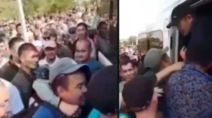 «Казахи едут на войну». Видео появилось в Сети