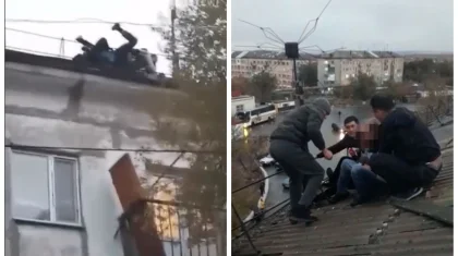 «Пригрозил, что покончит с собой»: попытка суицида попала на видео в Карагандинской области