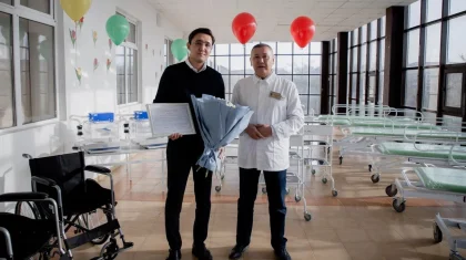 Детская больница в Атырау пополнилась медицинским оборудованием